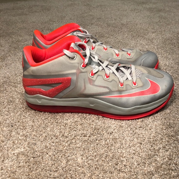 Nike Other - LeBron 11 Lows Laser Crimson Size 12